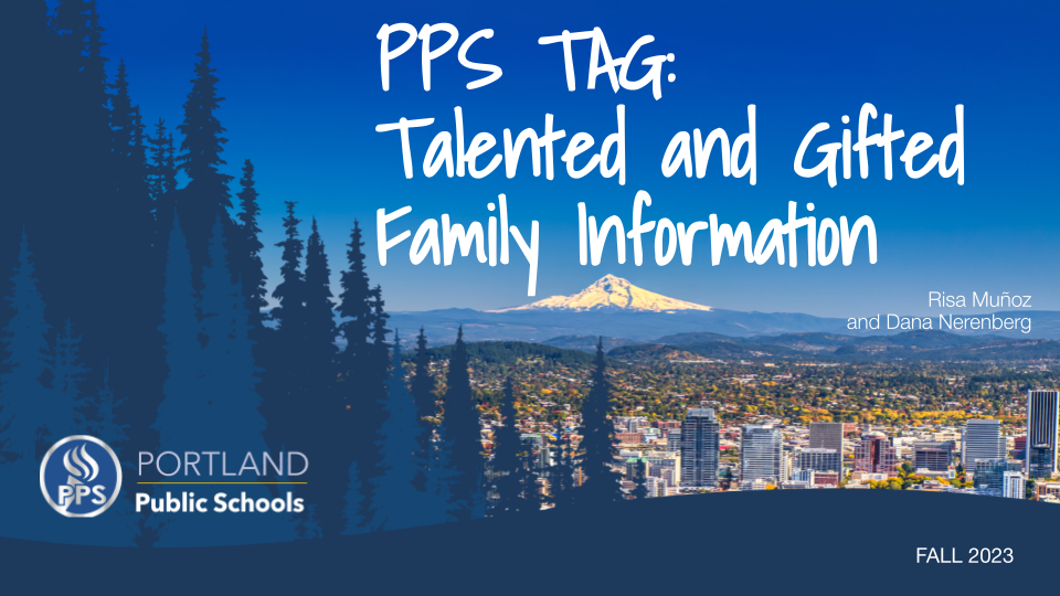PPS Tag Parent and Guardian Information, Fall 2022